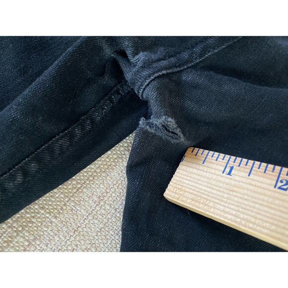 Rag & Bone Fit 1 Extra Slim Black Denim Jeans Size 33 – Made in USA - Picture 11 of 12